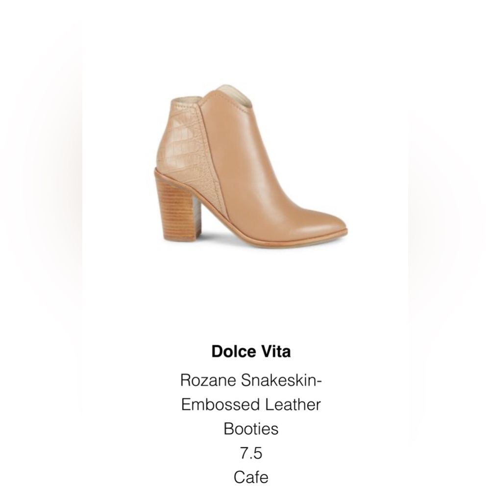 NWOT Dolce Vita “Roxane” booties